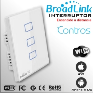 Interruptor Táctil Pared Inteligente Broadlink Basic - Simple